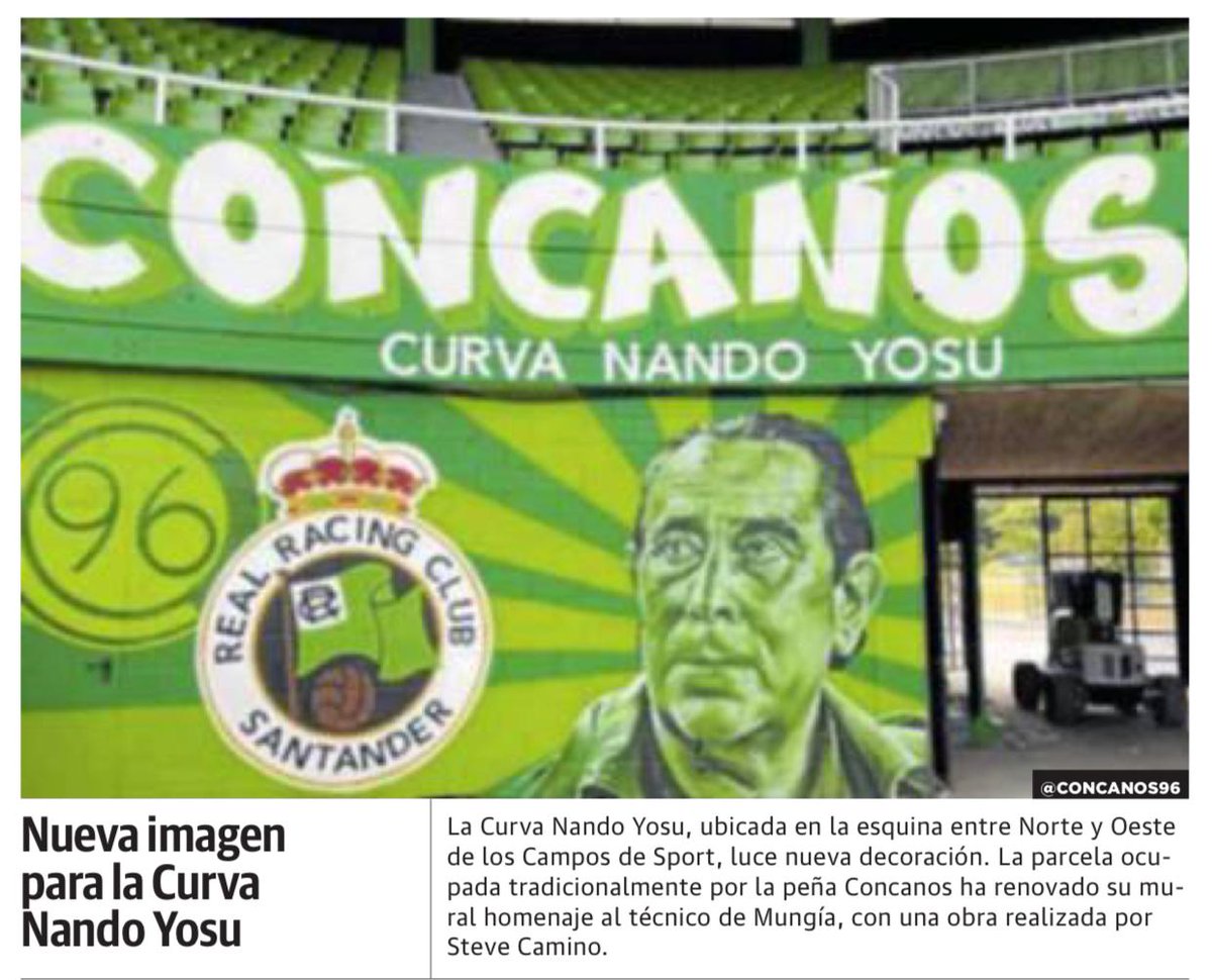 Nueva imagen para la Curva Nando Yosu 💚🤍💚