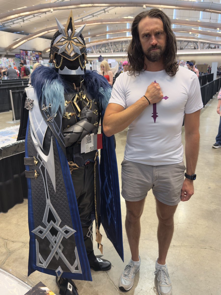 Chris Tergliafera 🔜 Causeacon Beckley, WV Apr 25 (@tergliafera) on Twitter photo I’ve had the honor of meeting some INCREDIBLE Capitanos. Hoping to see more of my Harbinger comrades at <a href="/WindblumeFest/">Windblume Festival</a> NEXT WEEK August 22-24th in Mesquite, TX! A whole Genshin Convention!
And to my loyal Fatui: Keep Maintaining the Agenda, comrades 🫡 I’ve had the honor of meeting some INCREDIBLE Capitanos. Hoping to see more of my Harbinger comrades at <a href="/WindblumeFest/">Windblume Festival</a> NEXT WEEK August 22-24th in Mesquite, TX! A whole Genshin Convention!
And to my loyal Fatui: Keep Maintaining the Agenda, comrades 🫡