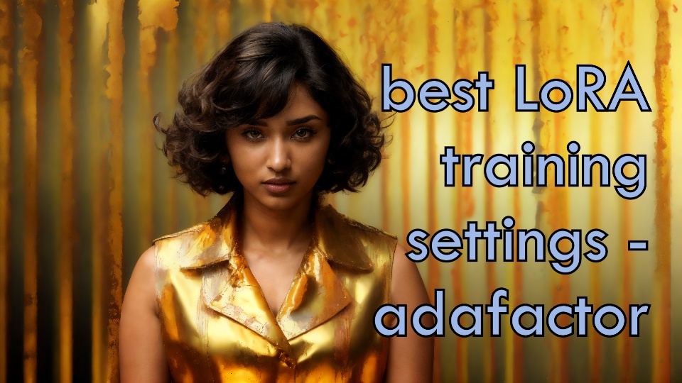 PerRevolutions's tweet image. Best LoRA training settings - adafactor
youtu.be/v8YgZzqb_-A
People asked me for this video and I kept saying there wasn't one best way to train a LoRA - it's like baking a cake.  But I've tested these settings and they work MOST of the time...
#stablediffusion #ai #aiart