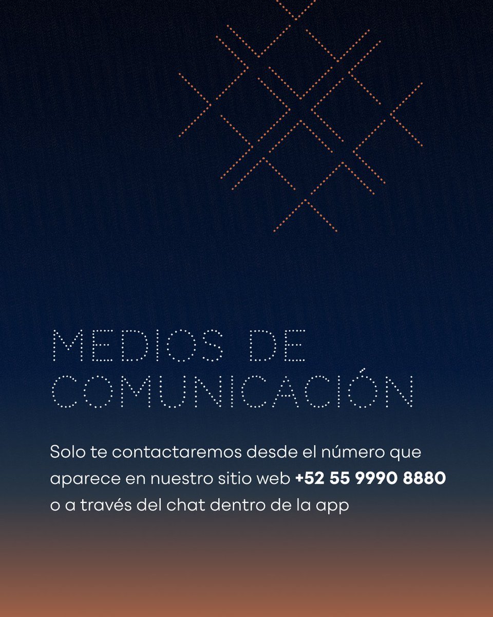 Nunca compartas tus datos personales, número de tarjeta ni códigos SMS.