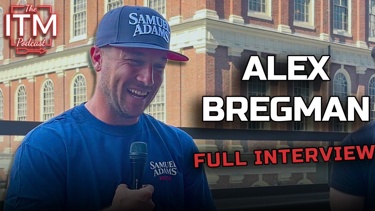 Our interview with Alex Bregman is out NOW on YouTube!
📺: youtu.be/4wJgEQRJZ7U