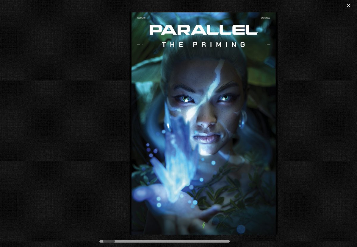 0xOlivek's tweet photo. Cannot wait for @paralleltcg The Priming #6... I want to complete my library  and enjoy the incredible Parallel lore. https://t.co/4JS7wYs9rS