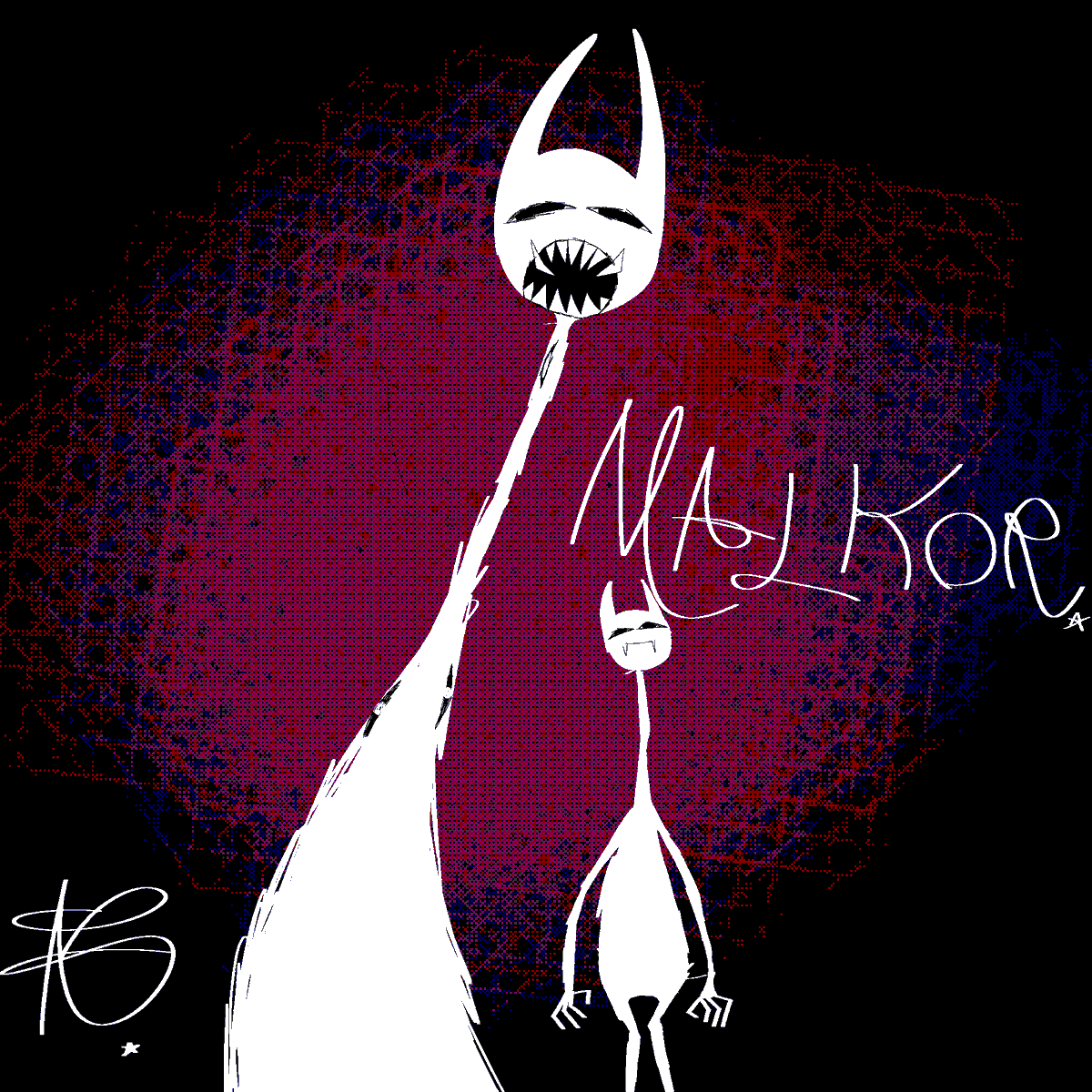 NotSmallTart's tweet image. Malkor Chazman, he's just some tall fucking copycat weirdo who likes music boxes, and also happens to be a fucking killer who shapeshifts into his victims family members to trick them just s he can kill them and drink their blood or some shit, he's evil, that's it, he's just evil