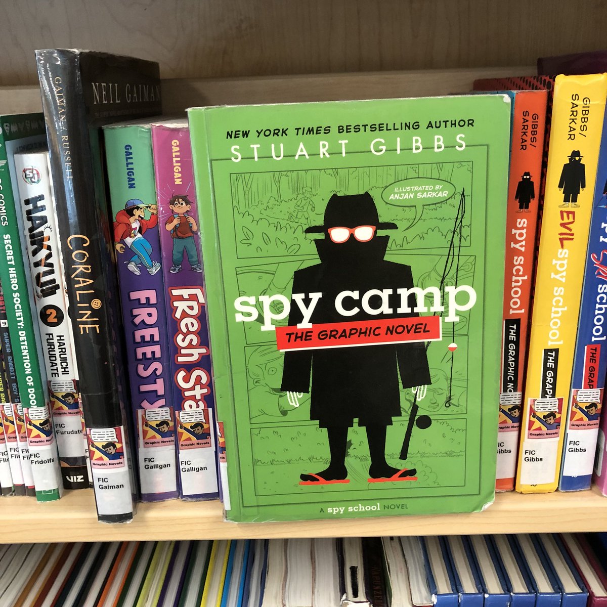 Mike Steele 📖 DEBUT MG NOVEL COMING JUNE 24, 2025 (@msteelewrites) on Twitter photo I have a few students ready to be junior CIA agents because of this series.
SPY SCHOOL (series) by <a href="/AuthorStuGibbs/">Stuart Gibbs</a>
#middlegrade #middlegradebooks #middlegradereads #middlegradelit #booklover #graphicnovel #graphicnovels #scholasticbookfair #scholasticbookfairs <a href="/goodkidtweets/">Good Illustration</a> I have a few students ready to be junior CIA agents because of this series.
SPY SCHOOL (series) by <a href="/AuthorStuGibbs/">Stuart Gibbs</a>
#middlegrade #middlegradebooks #middlegradereads #middlegradelit #booklover #graphicnovel #graphicnovels #scholasticbookfair #scholasticbookfairs <a href="/goodkidtweets/">Good Illustration</a>