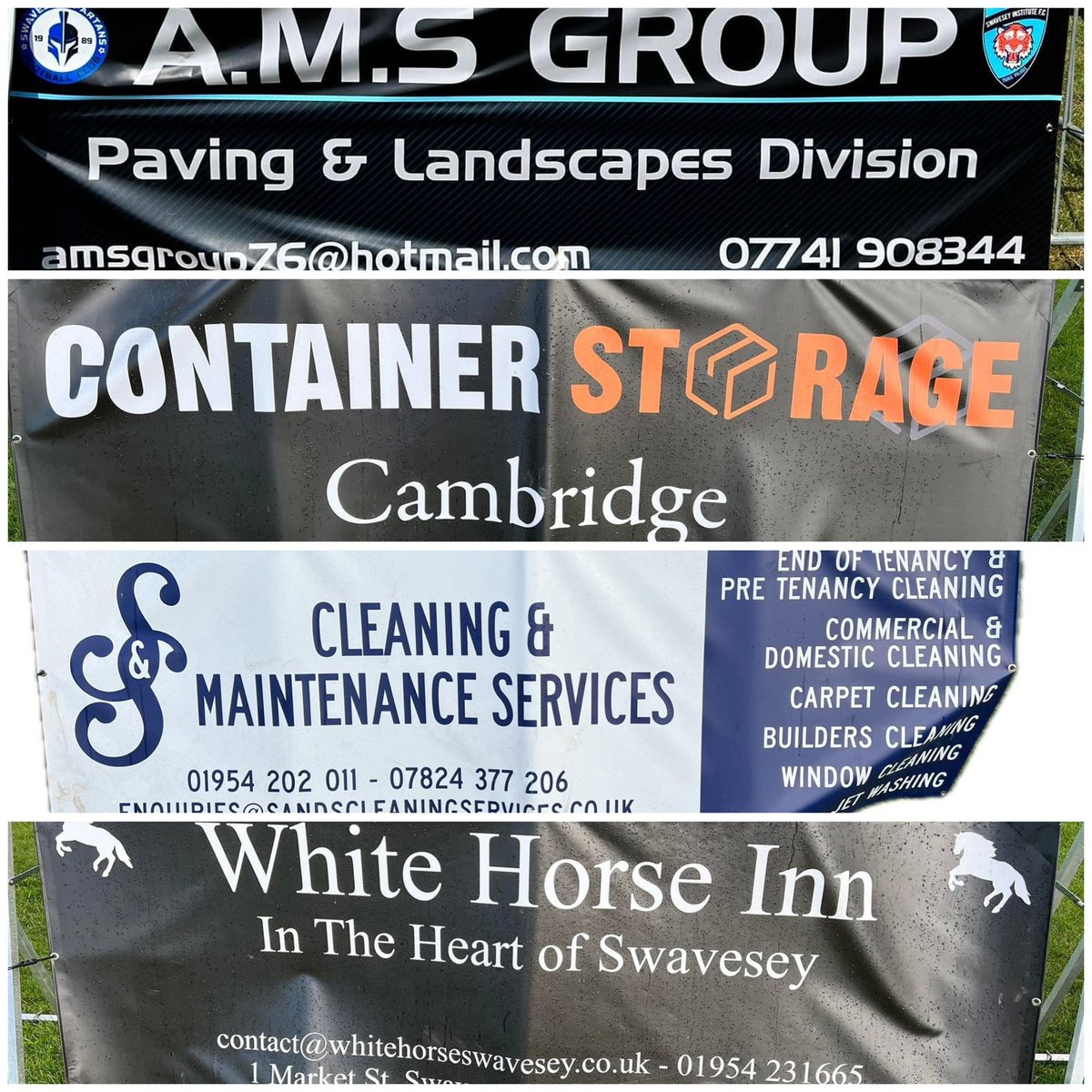 As the season approaches we are looking to add to our club sponsors. We’re fortunate enough to have a great group of businesses who invest in the club each year 🩵 we have a number of options for businesses to get involved from match day advertising boards, club wear and even