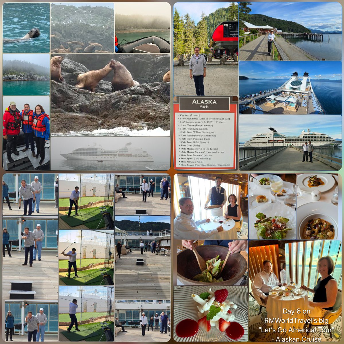 What a terrific week of diverse travel it’s been on the “Let’s Go America! Tour” - Alaskan Cruise …  As Captain Tim Roberts has said  “…Alaska is a State that just keeps on giving!”  Join us live from Haines, AK – Sat Aug 16, 10a-12p or access the live stream via site in bio