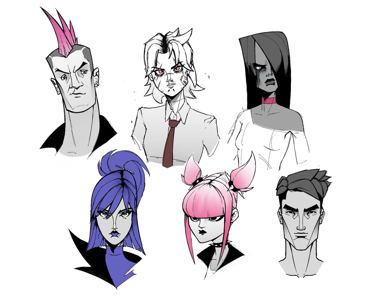 RtroReaper's tweet photo. One of my favorite parts of drawing is when I get to draw a face https://t.co/eARdZkdOdV