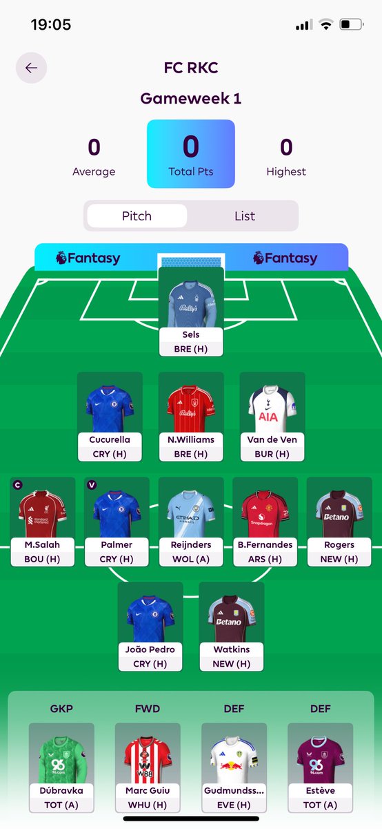 russcollins08's tweet photo. GW1 

Salah 🧢 

#FPL https://t.co/VyNddN9Dbo
