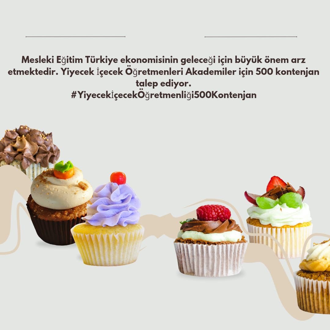 #YiyecekİçecekÖğretmenliği500Kontenjan
Bu mutfak bizim! 🇹🇷🔥
Dünyaya nam salacak şefler yetiştirmek, meslek liselerini güçlendirmek için Yiyecek İçecek Öğretmenliğine en az 500 kontenjan istiyoruz! Gastronomi eğitimle gelişir, eğitim öğretmenle olur!
<a href="/Yusuf__Tekin/">Yusuf Tekin</a> <a href="/tcmeb/">Millî Eğitim Bakanlığı</a>