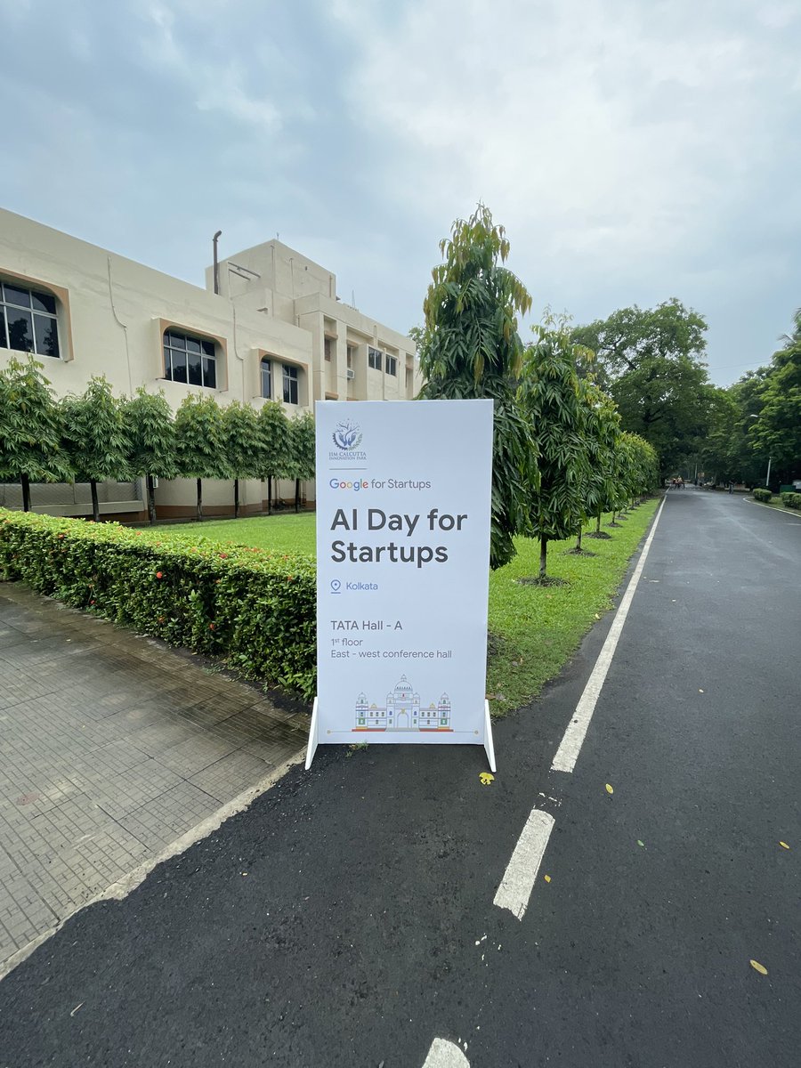 InNeogi's tweet photo. Google AI Day for Startups at IIM Calcutta on 6th August 2025 https://t.co/kKc22BHY3W