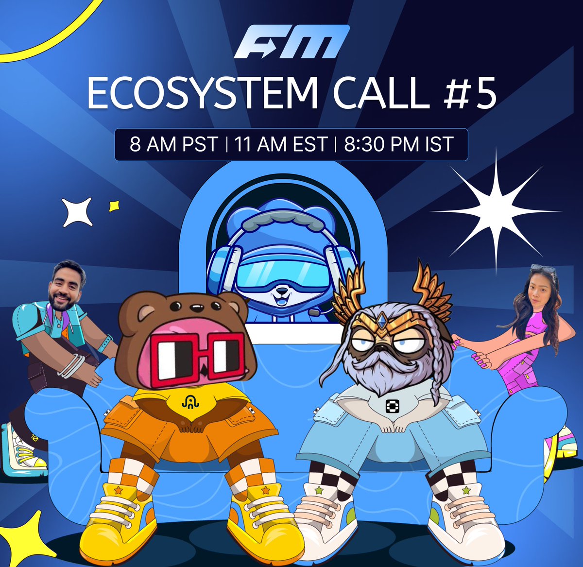 SUI FIRST MOVERS ECOSYSTEM CALL #5

🎙<a href="/0xAmoghGupta/">amogh gupta</a> × <a href="/chowtato/">cato batato 😾</a>

>Special guests: <a href="/d3h3d_/">d3h3d (ZUD arc) 「🦑」</a> (Co-founder <a href="/ikadotxyz/">Ika「🦑」</a>) &amp;
<a href="/defi_or_defuck/">allfather</a> (Co-founder <a href="/nexaxyz/">Nexa</a>)
>Product roast of <a href="/CetusProtocol/">Cetus🐳</a>

AUG 19, 2025

Sign up with the link in comments.