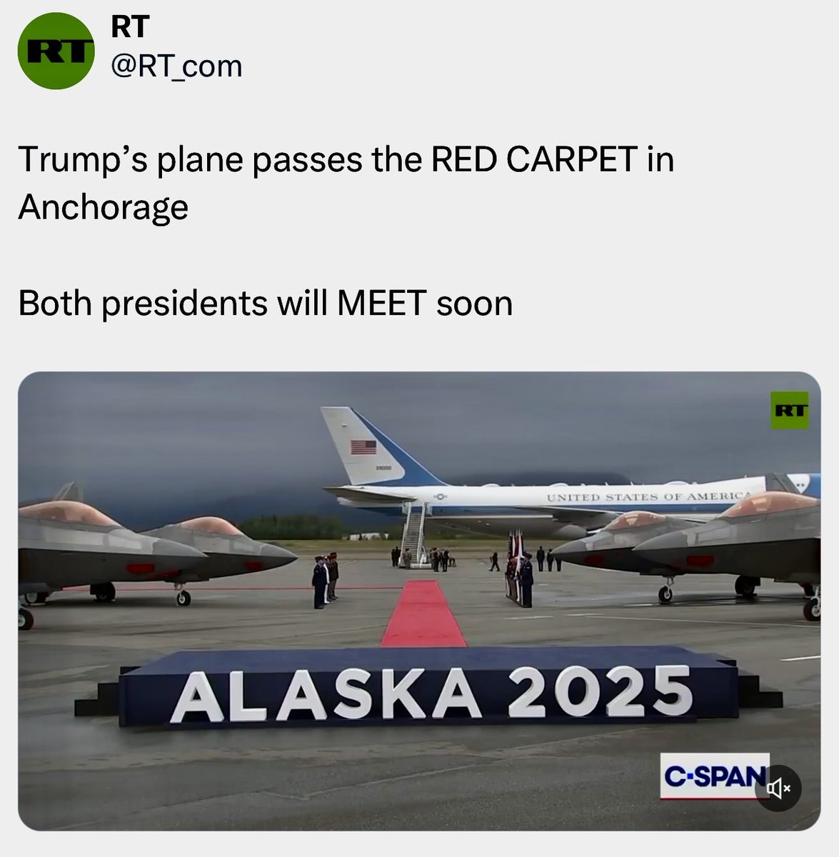 Rolling out the red carpet for a genocidal war criminal — while his military is bombing Ukraine this very moment — is a new low for America.