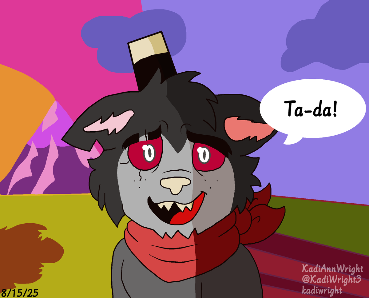 Kadi Wright (@kadiwright3) on Twitter photo Finished a redraw with Were Melvin! (Melvin belongs to <a href="/KyzerAqueron/">Kyzers Game Zone</a> ) #fanart #Redraw #digitalart #HelluvaBoss Finished a redraw with Were Melvin! (Melvin belongs to <a href="/KyzerAqueron/">Kyzers Game Zone</a> ) #fanart #Redraw #digitalart #HelluvaBoss