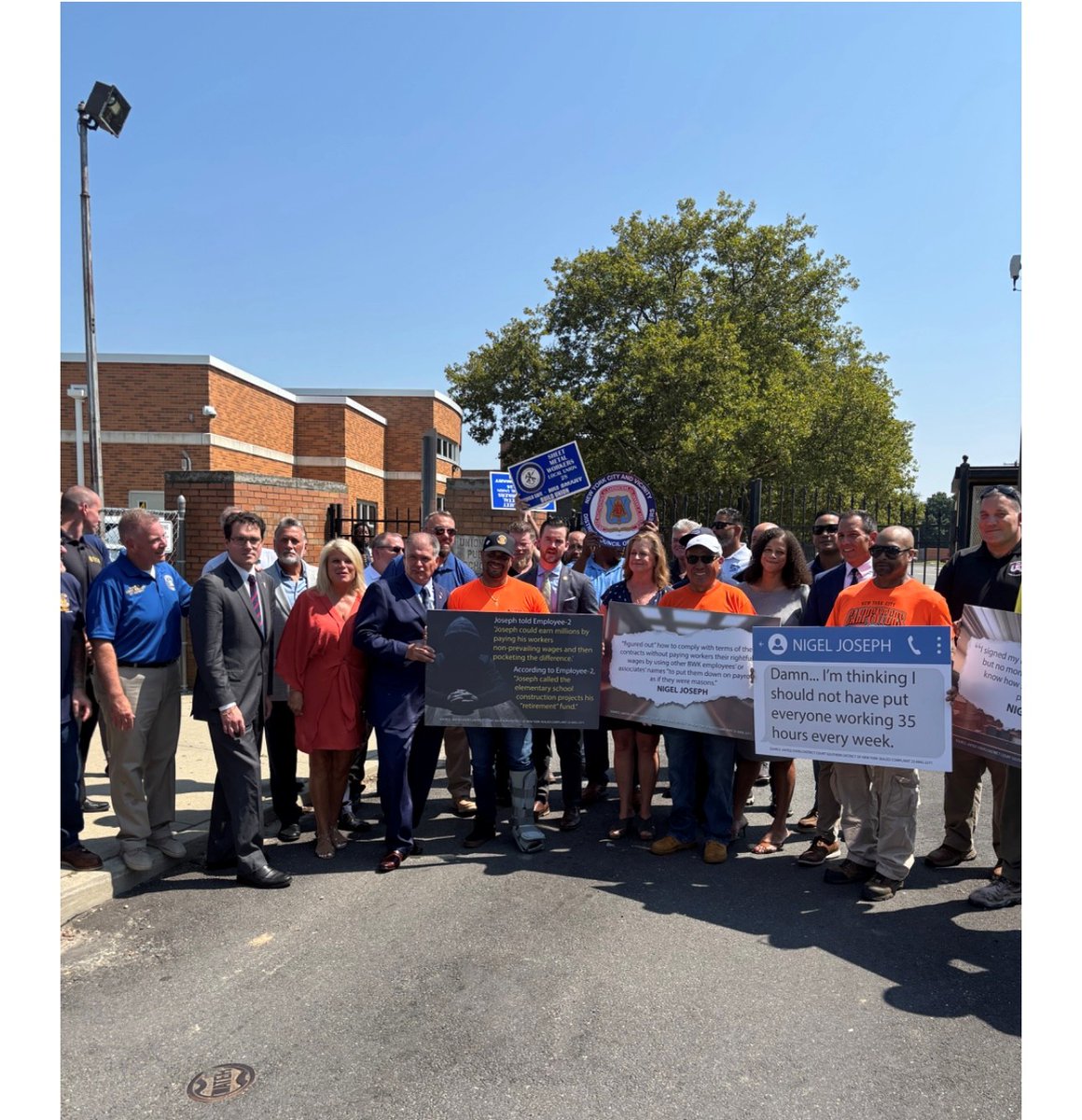 North Atlantic States Carpenters (@nasrcc_ubc) on Twitter photo Out in force!💪Carpenters Local 290 stood alongside <a href="/nsbctc/">Nassau Suffolk Building Trades Council</a> and state officials today in support of the Long Island Public Schools PLA bill. Out in force!💪Carpenters Local 290 stood alongside <a href="/nsbctc/">Nassau Suffolk Building Trades Council</a> and state officials today in support of the Long Island Public Schools PLA bill.