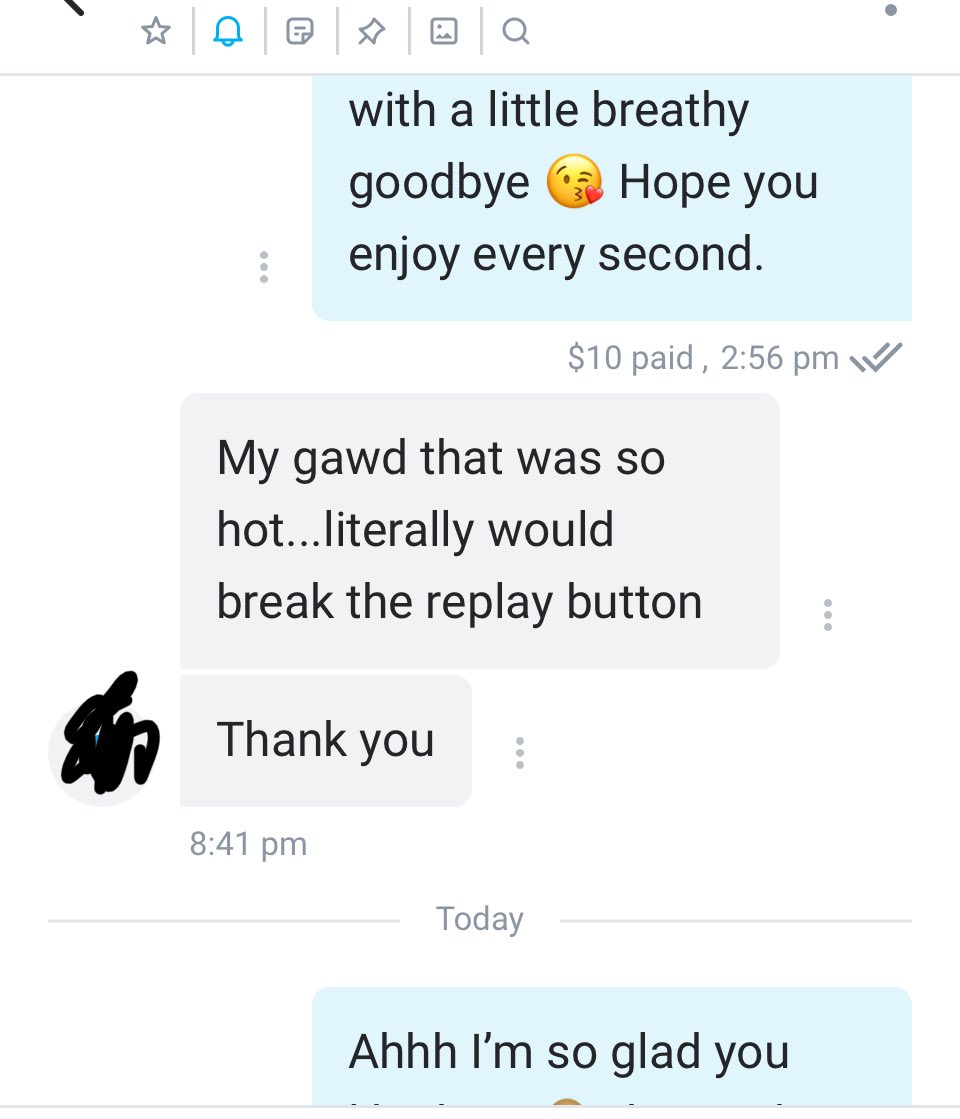 I’m back, babes! 🥵 Took me way longer to recover than I planned 😭
But now that I’m here… I’ve gotta share this spicy lil testimonial from a custom vid I made for one of you 😈🔥