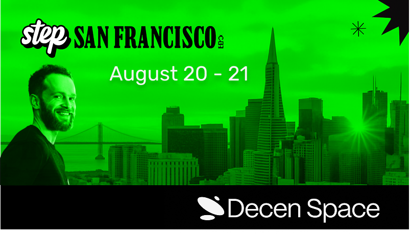 We are very excited to be participating in the <a href="/stepconference/">Step</a> next week in San Francisco. If you will be there make sure to come say hello. Also happy to arrange meetings outside the conference.
