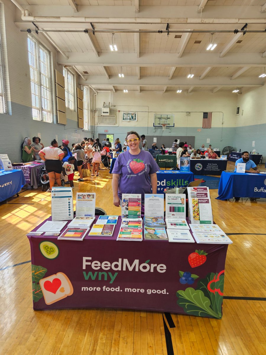 Our SNAP Outreach team participated in the One Stop Family Services Fair at NW Neighborhood Health Center today.

Find our next outreach event or schedule a time to have your SNAP questions answered at feedmorewny.org/snap-resources/