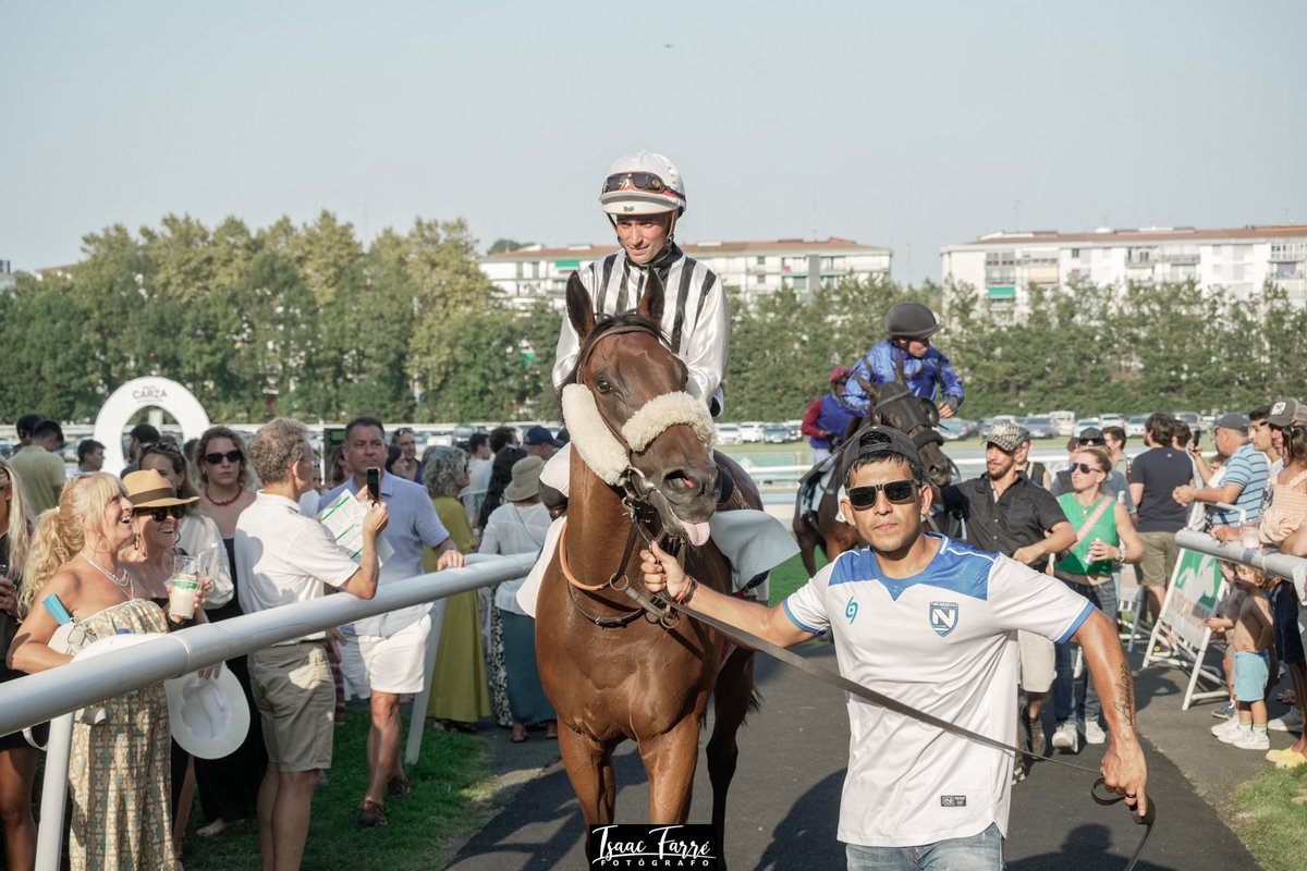 isaacfotografia's tweet photo. Cuarta  carrera Premio Restaurante Aratz Erretegia, caballo ganador Haya Taal , monta de @RicardoSousaFe , preparador J. López, propietario Caño Quebrado
@HipodromoSnSn @HipodromoMadrid @Tosgriju @AsoTurfGalop @isa_landa86 @ImanolArruti @ander_18 @black_type_mag @AgaloparTurf https://t.co/kxJz3qGACx