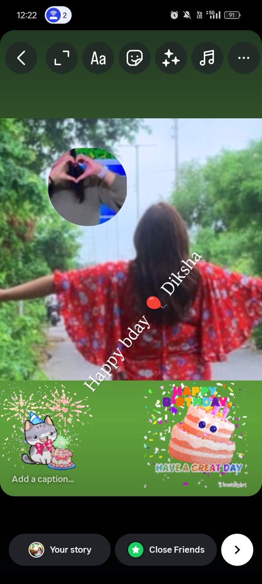 Happy b'day diksha ❤️🥰🥰🥰 
#diksha 
#bday girl❤️🥰
