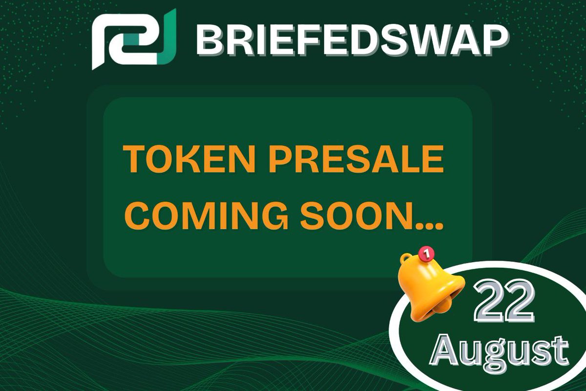 XMajorian's tweet photo. I Spent the entire day exploring @Briefedswap

I've been waiting for a DEX that actually delivers on its promises, and #BriefedSwap is finally here.

Built on @arbitrum chain, BriefedSwap is tackling the biggest pain points in DeFi which are: high fees, fragmented liquidity, and complicated processes.

With lightning-fast swaps, smooth cross-chain trading, and dynamic liquidity pools, this DEX is ready to change the game.

The presale is my chance to get in early and be part of the transformation.
Who's with me?

Website👇
https://t.co/oBS8CDq6Rv

Discord👇
https://t.co/HdV0Jdpq72