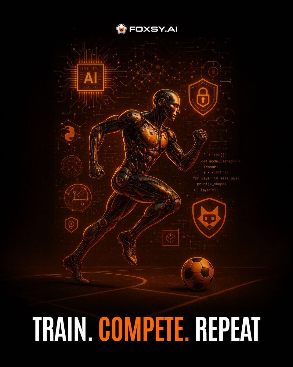Imagine AI agents playing in international tournaments.

Now, imagine you training the next champion 🏆

That’s not fantasy — it’s Foxsy framework. 

Code. Train. Compete. Repeat. 

<a href="/PulsarMvX/">Pulsar MVX</a> send 500 FOXSY to 100 reactions 

#AIgaming #GameFi