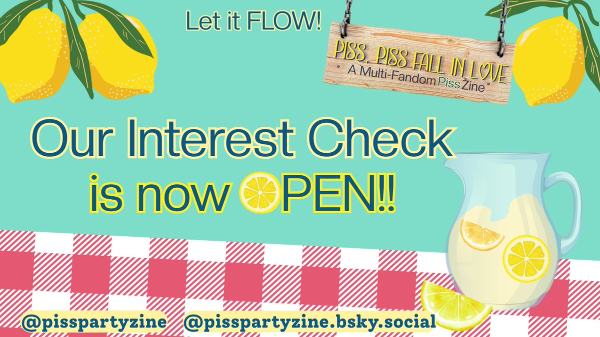 Hey (with the intention to make you thirsty), our Interest Check is now open! 

forms.gle/9vmzeafGN8Xpn6…