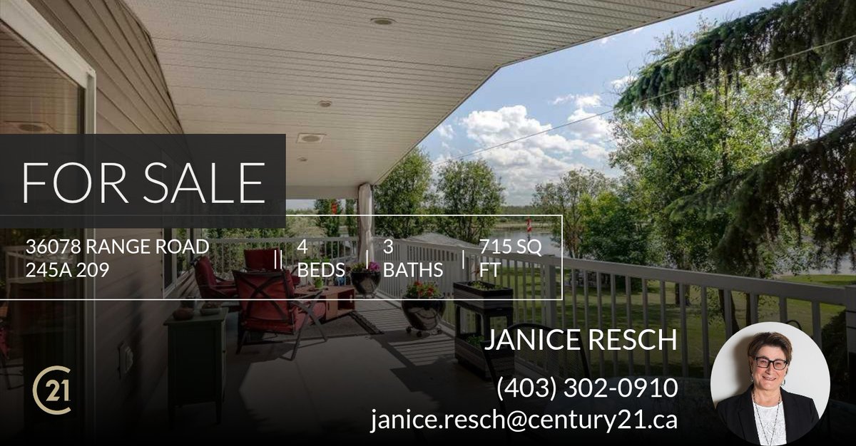 JaniceResch's tweet photo. Are you looking for a home in the RURAL RED DEER COUNTY area? If so, check out this listing before it's gone! Give me a call at (403) 302-0910 for more information.

Janice Resch
Century 21 Advantage 
Red Deer, Alberta https://t.co/hTISAGUrCx https://t.co/6QuGdPPRf3