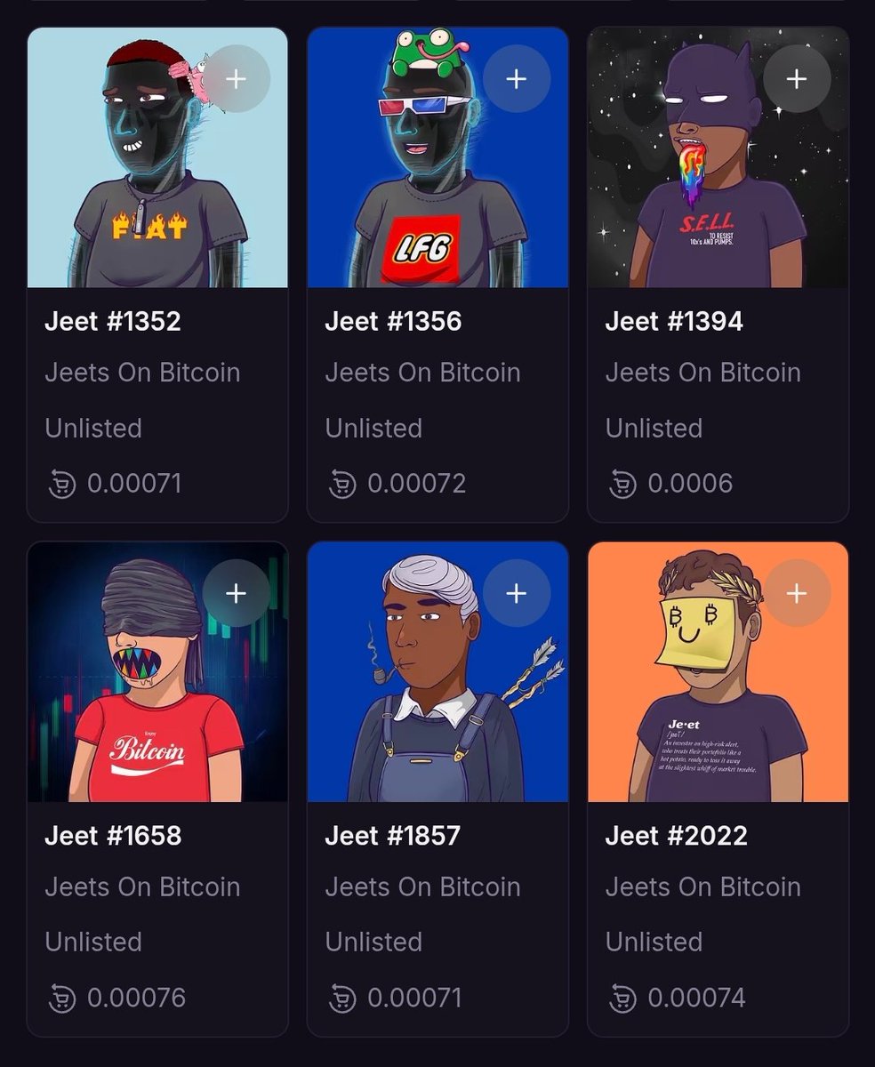 0xKryos's tweet photo. Received batch of Jeets! Thanks to @spudlingsbtc @JeetsOnBTC https://t.co/ukTWjFGFs3