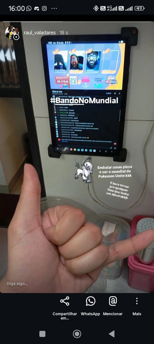 Karboke's tweet photo. Postei no stories mas posto aqui tambem #BandoNoMundial https://t.co/fwiJDP5Qgb