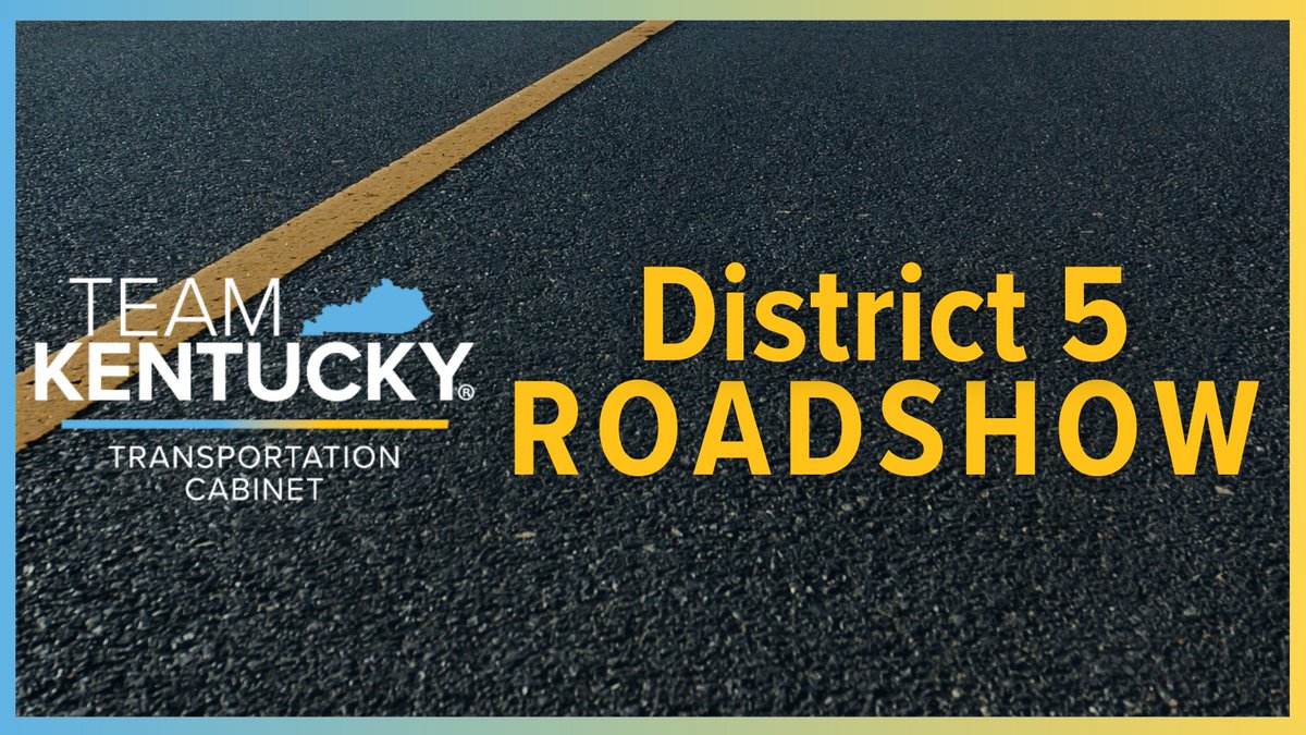 🚗🚙 Stay ahead of next week’s traffic! Check out our latest Roadshow report for updates on roadwork and travel impacts. 🚧⚠️🦺

🚦Full report: 
transportation.ky.gov/DistrictFive/P…

🚦Subscribe: 
public.govdelivery.com/accounts/KYTC/…