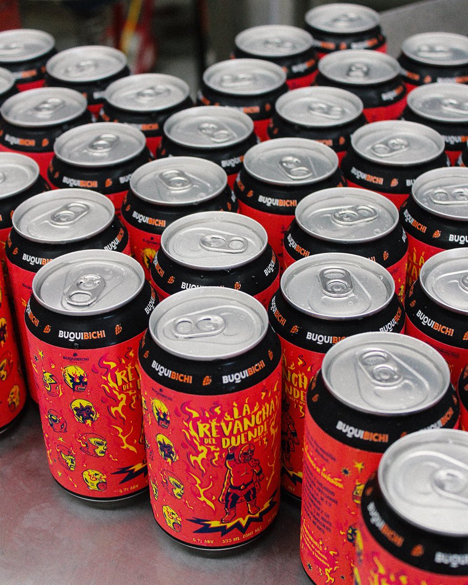 🥊 Nunca subestimes al luchador que sabe levantarse.

La Revancha del Duende —Hazy IPA 6.7% con notas a naranja dulce, piña y frutas tropicales 🍊🍍🏝️🍻.

Ya está en tap rooms, en lata, y en varios puntos del país 🇲🇽.