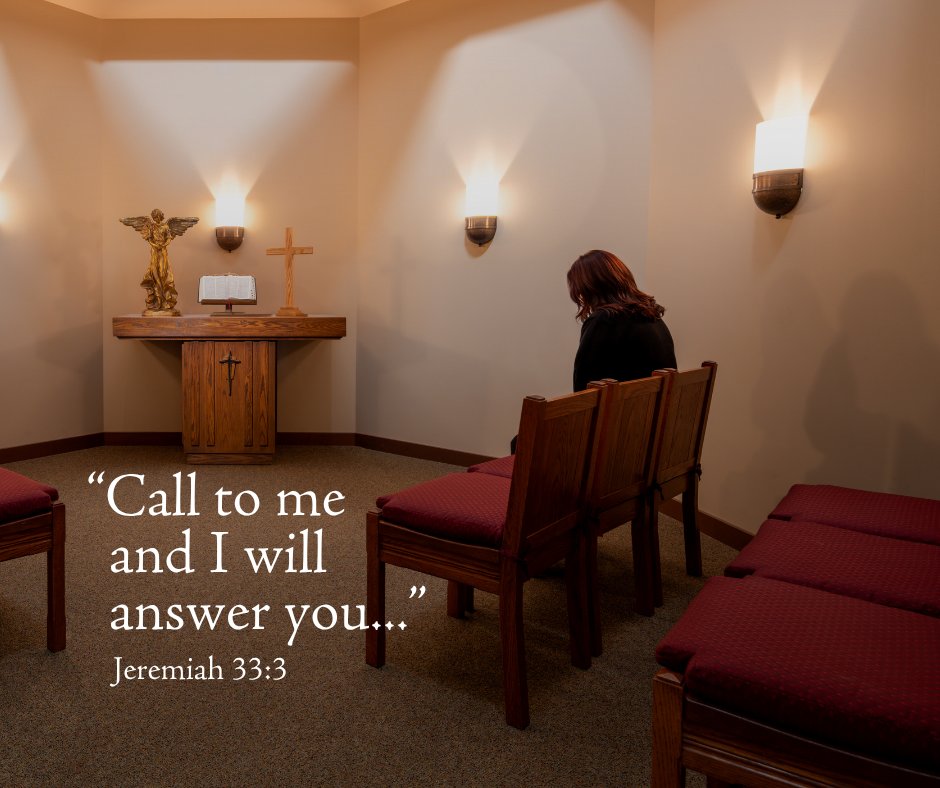 LLUHealth's tweet photo. "Call to me and I will answer you..." - Jeremiah 33:3

In the hustle of our daily lives, it's easy to feel overwhelmed. But remember, we're never alone. Take a moment today to pause, breathe, and reach out in prayer 🙏✨ #LLUH #SpiritualFriday #WholePersonCare https://t.co/uRGCdOaPY6