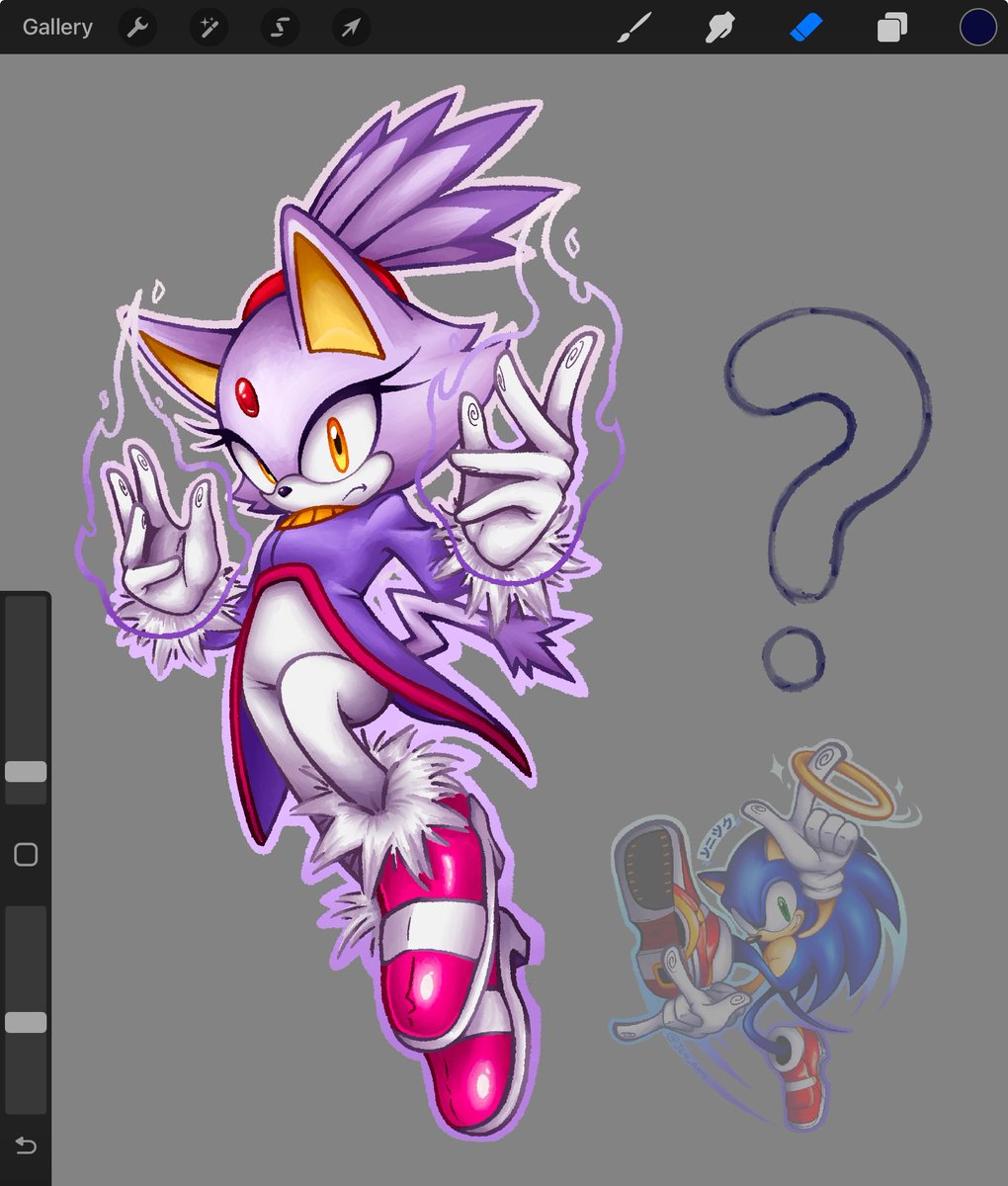 Made this Blaze drawing a while back, I wanna do another character and make them both acrylic keychains, who should I draw?? Please vote in the comments 🙏🏻💫