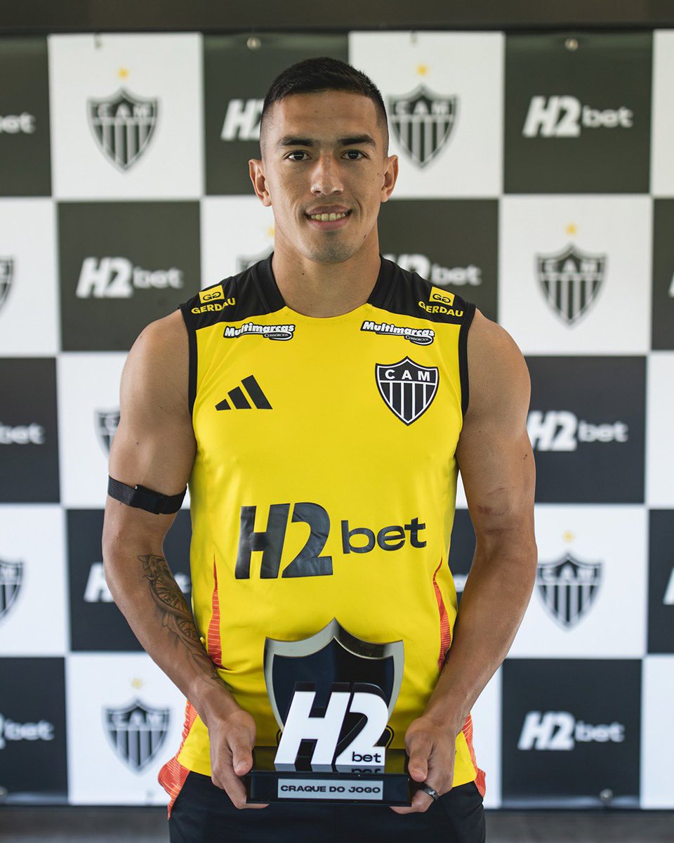 Mais uma grande partida do nosso argentino! 🇦🇷🐓

O Craque <a href="/h2betoficial/">H2bet</a> da noite 🏆