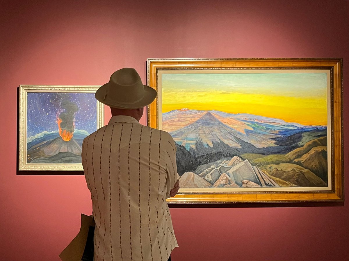 MUNALmx's tweet photo. En su aniversario luctuoso, recordamos al visionario artista, naturalista y explorador Gerardo Murillo, conocido como el Dr. Atl. Su pasión por la tierra mexicana y su talento dejaron un legado invaluable en el arte y la cultura de México. Su visión y obra siguen inspirando a nuevas generaciones, recordándonos la riqueza de nuestro patrimonio natural y artístico.

¿Cuál es tu pieza favorita de este artista en la #ColecciónMUNAL?