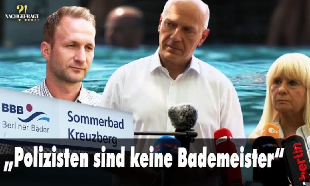 Im Columbiabad sind heute mal wieder einigen testosterongeladenen Männern die Sicherungen durchgebrannt - Massenschlägerei mit mindestens fünf Verletzten und ein Großeinsatz für die Kollegen - Falls, jetzt wieder jemand auf Ideen kommt: „Polizisten sind keine Bademeister!“