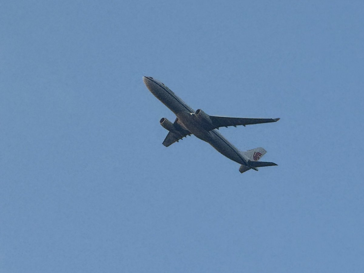 Sitting out at our campsite, which is under the Gatwick flight path, plane spotting ✈️ This is what happens when there’s no TV 📺 😂#planespotting