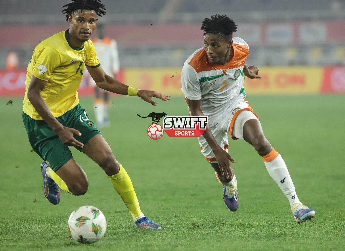 D.A.N.I.T.O (@daniensubuga) on Twitter photo FT
Niger 0-0 South Africa. Advantage <a href="/UgandaCranes/">Uganda Cranes</a> as they stay on top of group C heading into match day four.
#TotalEnergiesCHAN2024 FT
Niger 0-0 South Africa. Advantage <a href="/UgandaCranes/">Uganda Cranes</a> as they stay on top of group C heading into match day four.
#TotalEnergiesCHAN2024