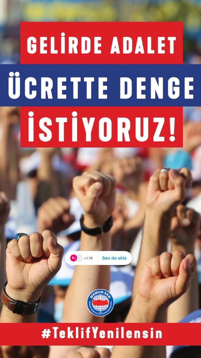 #MemurYeniTeklifBekliyor 
#TeklifYenilensin 
 #MemurHakkınıİstiyor