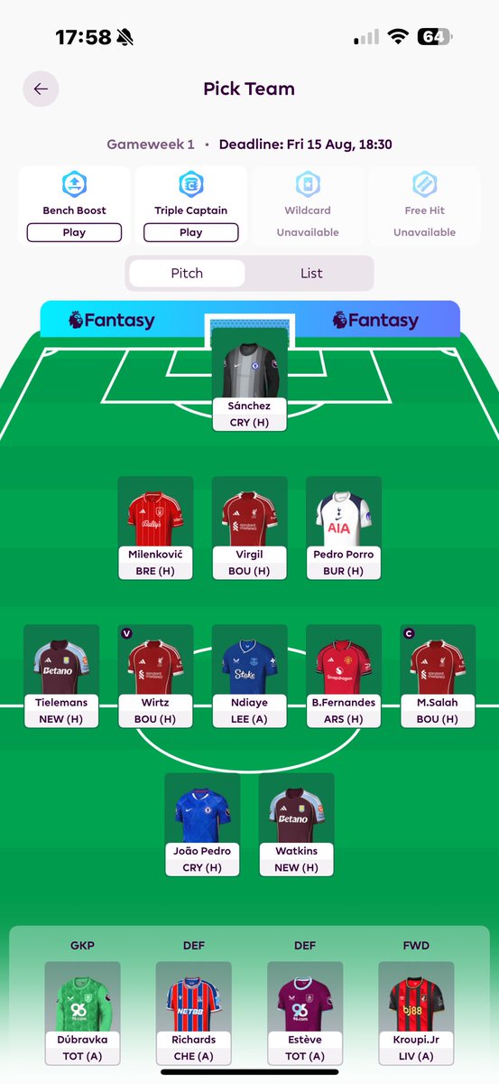Knowlesy4805's tweet photo. @FPL_Harry https://t.co/blUqPmEfNZ