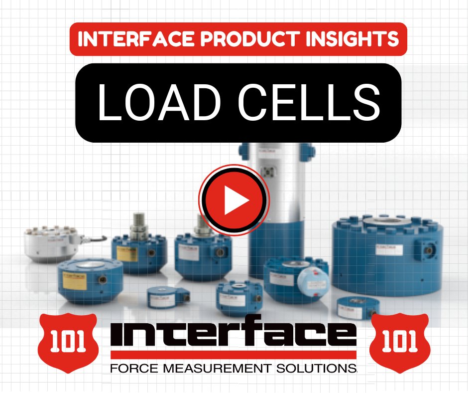 Interface's Load Cell 101 video highlights how load cells work, why they’re essential in test and measurement, and real-world applications. youtu.be/dCykmJ_sx3o?si… Whether you’re new to force measurement or looking for a refresh, tune into our ForceEDU 101 Series.
#loadcells