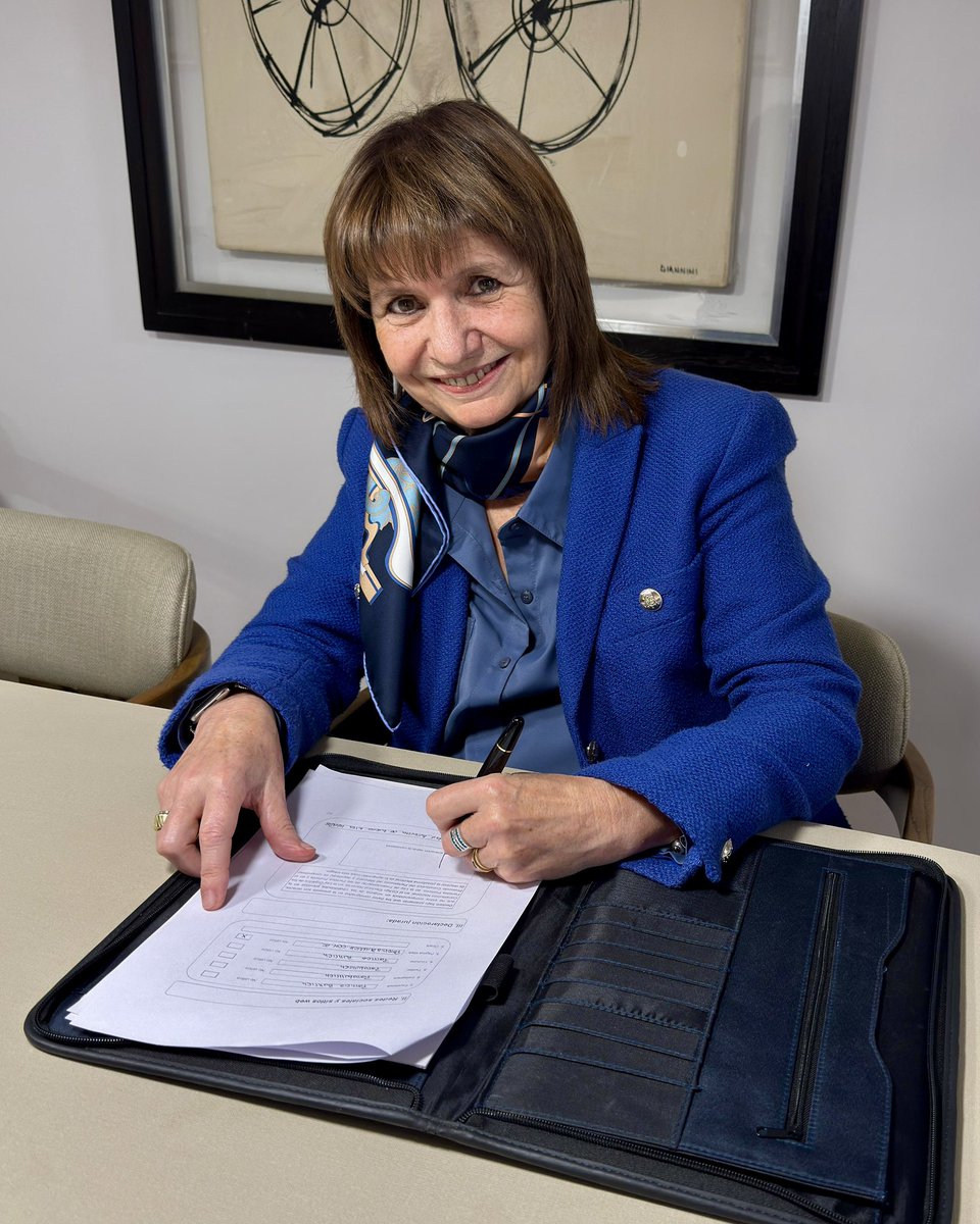 Bullrich confirmó su candidatura a senadora por CABA. ¿qué piensan?
