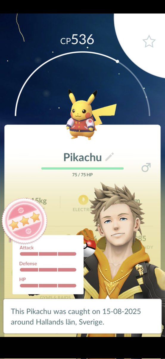 Had a pretty good start to the worlds event 😍🥳 Thanks for the hundo Pika <a href="/afoy1_swe/">afoy1: In Swe again ✈️, Tokyo - Copenhagen</a> ❤️❤️
#pokemongo #pokemongoworlds