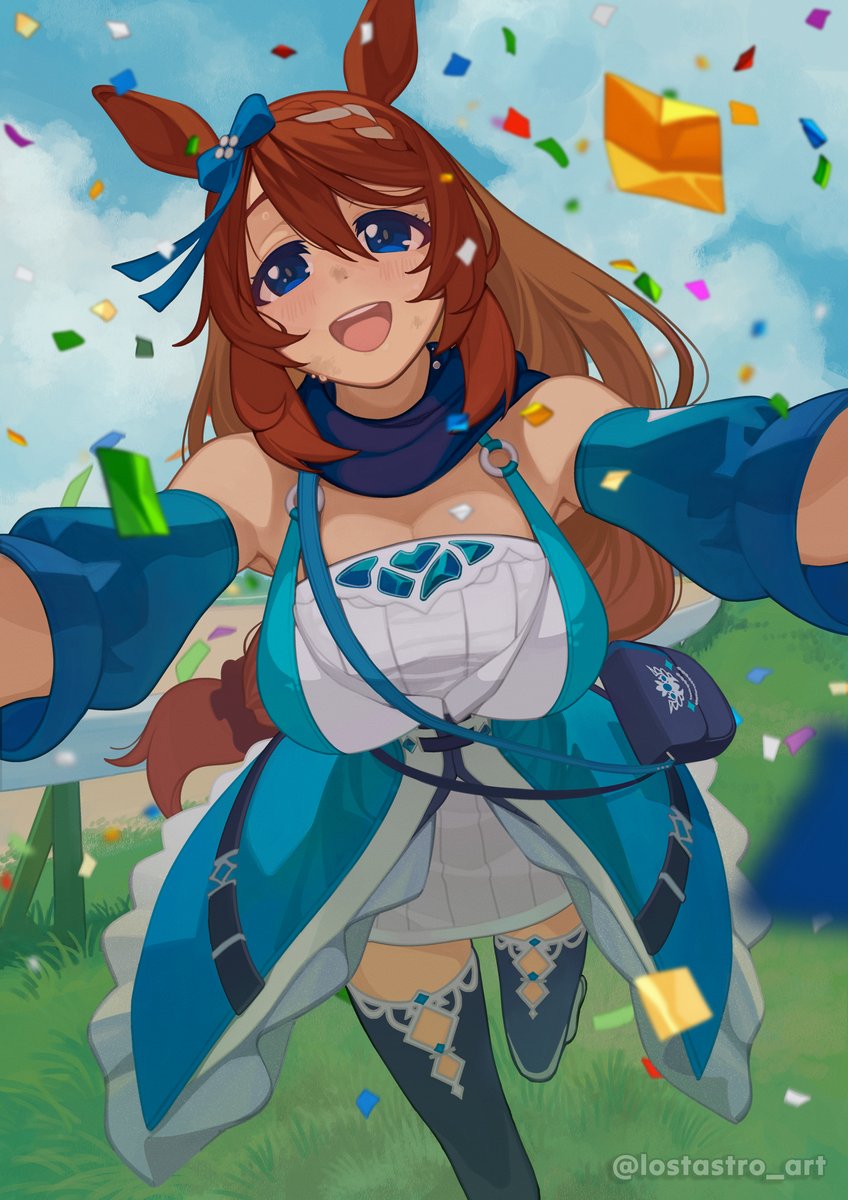 "We did it, Trainer!"🏆
#ウマ娘
#umamusume