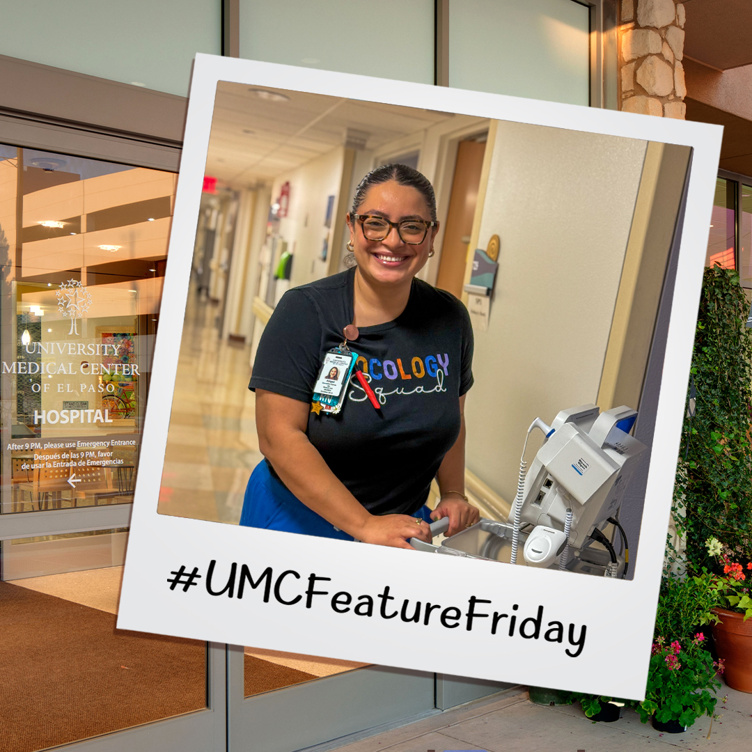 Meet Abigail Cervantes Garcia, a Registered Nurse in UMC’s Medical Unit, who loves the small moments with her patients. 

“A little smile, or even just having a conversation with them, that's always my favorite part of my day," said Abigail.

Thank you, Abigail!