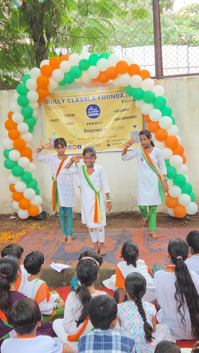 gullyclasses's tweet image. (1/6)
🇮🇳✨ Celebrating Freedom with Love! ✨🇮🇳
Today, Gully Classes Foundation celebrated the 79th Independence Day with our amazing kids at Ghatkopar West.
It was a day full of joy, unity & inspiration. 💛
🧵👇
#GullyClassesFoundation #IndependenceDay #Mumbai #2k25