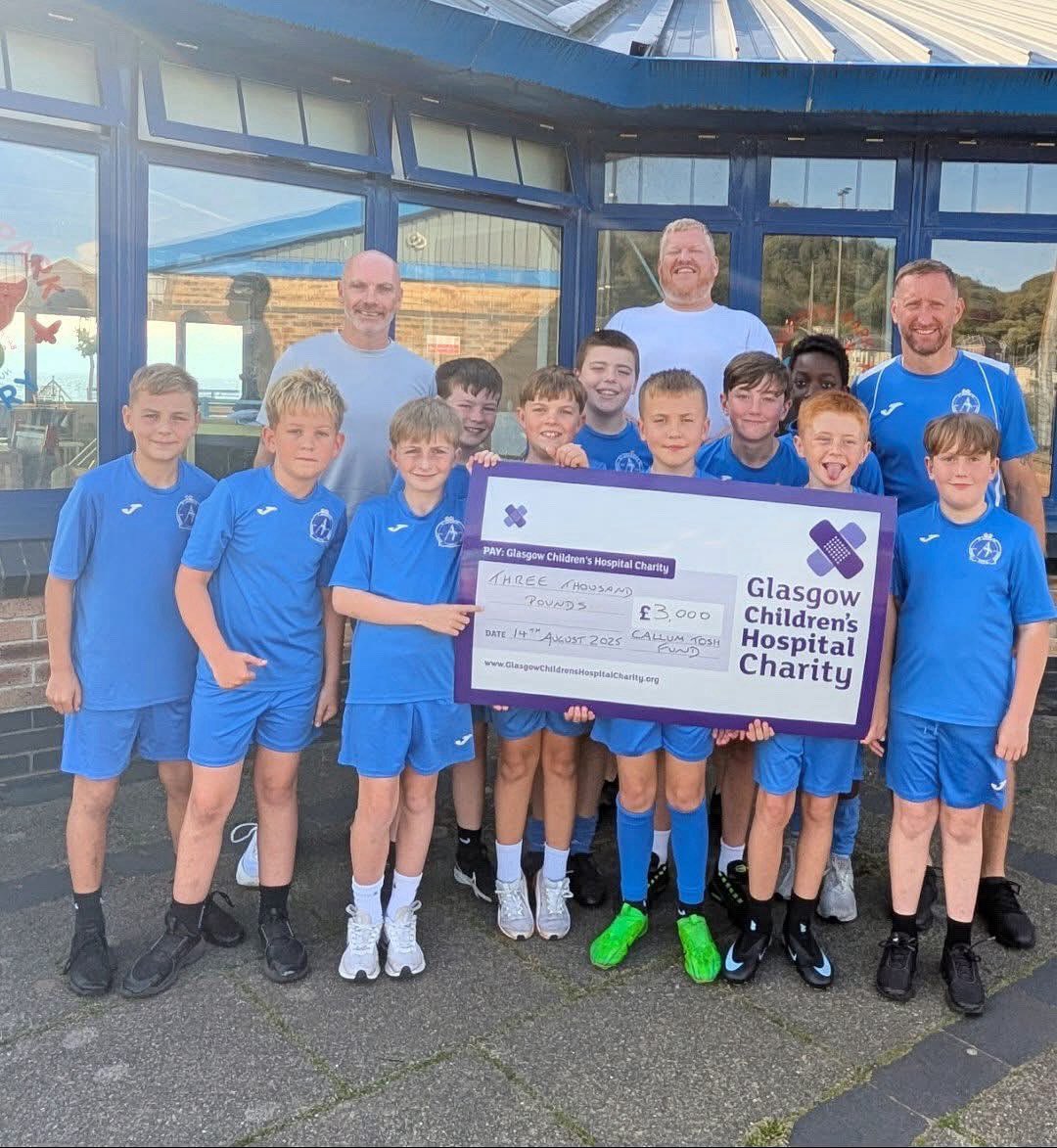 Well done to our Blue squad, a great amount raised and all for a great cause 💙🤍👏👏

#CallumToshMemorial