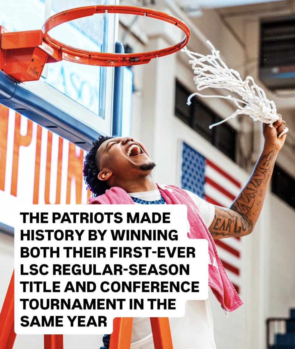 FloCollegeHoops's tweet photo. DBU made history with an ๐ฎ๐ง๐๐จ๐ซ๐ ๐๐ญ๐ญ๐๐๐ฅ๐ 2024-25 season๐คฉ
@DBUBasketball | @LoneStarConf | #LSChoops https://t.co/i0IjcPWgnc