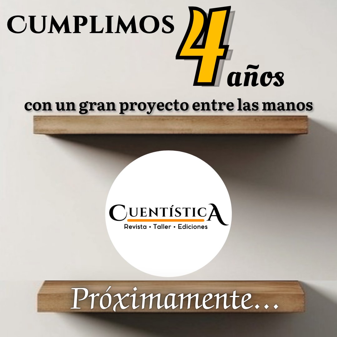 ESTA CELEBRACIÓN DE ANIVERSARIO
será una auténtica fiesta

Si creíste que andábamos de parranda, o que nuestras publicaciones se habían terminado, agárrate porque te vamos a sorprender.

Muy pronto sabrás los detalles
🥳🎉

#literatura #escritores #cuentos #arte
Línea 2 • #CDMX