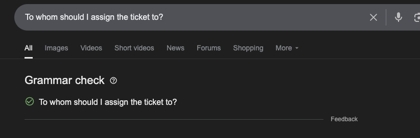 copado google ahora directamente se da cuenta que estas checkeando grammar

btw nailed it